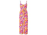 esmara Dames jumpsuit (L (44/46), Roze/geel/lila/wit)