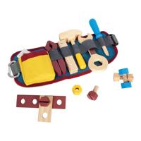 Small Foot houten gereedschap met riem