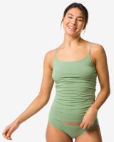 HEMA Damesslip second skin micro groen (groen)