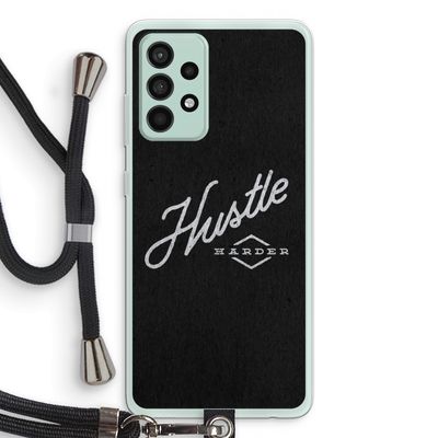 Hustle: Samsung Galaxy A52s 5G Transparant Hoesje met koord