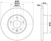Remschijf 8DD355127321