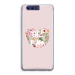 GRL PWR Flower: Honor 9 Transparant Hoesje