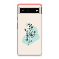 Violets are blue: Google Pixel 6 Transparant Hoesje