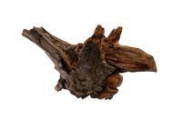 Superfish Driftwood Large - Oranje Natuurlijk Aquarium Decor met Schuilplaats - Visveilig Hout