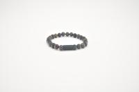 JOSH Heren Armband met Natuursteen Multi | 09313-BRA