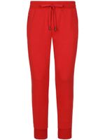 Dolce & Gabbana pantalon de jogging à lien de resserrage - Rouge - thumbnail