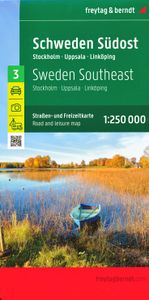 Wegenkaart - landkaart 03 Schweden Südost - Zweden zuidoost | Freytag & Berndt