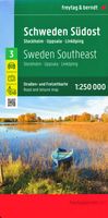 Wegenkaart - landkaart 03 Schweden Südost - Zweden zuidoost | Freytag & Berndt - thumbnail