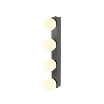SLV WandlampSun Mirror 3-lichts zwart - 1010193