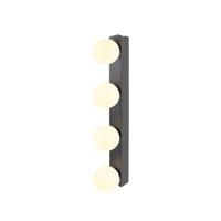 SLV WandlampSun Mirror 3-lichts zwart - 1010193