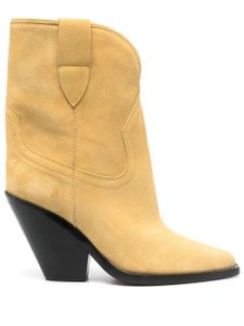 ISABEL MARANT bottines en daim 90 mm - Jaune