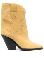 ISABEL MARANT bottines Leyane 90 mm d'inspiration western - Jaune