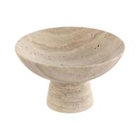 Tafeldecoratie Home ESPRIT Bruin Marmer Scandinavisch 17 x 17 x 10 cm