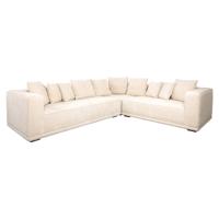 Richmond Hoekbank 'Lusso' Chenille, kleur Beige