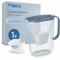 Kruik met Filter Brita Style Essential Grijs Transparant 2,4 L