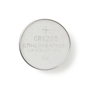 Nedis Lithium-Knoopcelbatterij CR1220 - BALCR12205BL - Zilver