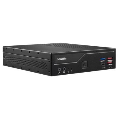 Shuttle dh670v2 mini pc barebone, lga1700, h670, ddr4, 2x hdmi, 2x dp , 2x 2.5g lan, 8x usb, 24/7