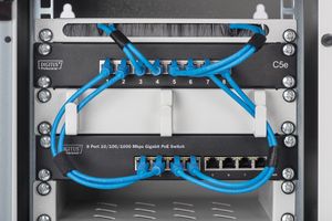 Digitus DN-95317 netwerk-switch Unmanaged Gigabit Ethernet (10/100/1000) Power over Ethernet (PoE) Grijs