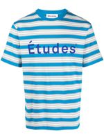 Etudes t-shirt à logo imprimé - Bleu - thumbnail