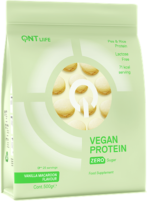 QNT Vegan Protein Vanilla Macaroon (500 g)