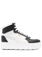 PUMA baskets Karmen Rebelle en cuir - Blanc - thumbnail