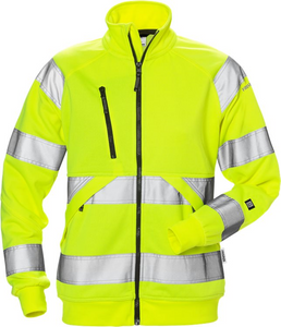 Fristads 126535 High vis sweatjack dames klasse 3 7427 SHV