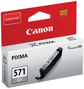 Inktcartridge Canon CLI-571 grijs