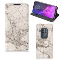 Motorola One Zoom | Standcase | Marmer Beige