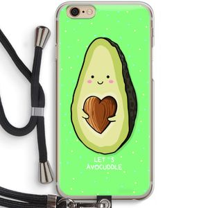 Avocuddle: iPhone 6 / 6S Transparant Hoesje met koord