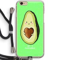 Avocuddle: iPhone 6 / 6S Transparant Hoesje met koord