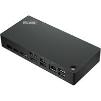 Lenovo ThinkPad Universal USB-C Dock Bedraad USB 3.2 Gen 1 (3.1 Gen 1) Type-C Zwart - thumbnail