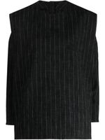 Toogood The Parchmenter striped top - Noir - thumbnail