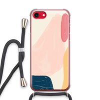 Saturday Flow: iPhone SE 2020 Transparant Hoesje met koord