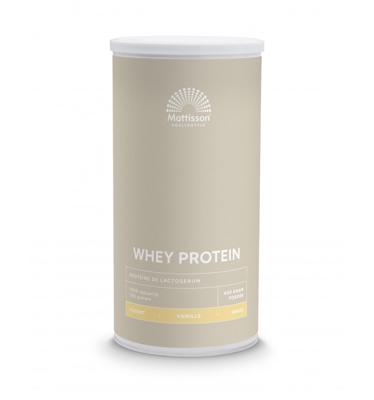 Sport wei whey proteine concentraat vanille