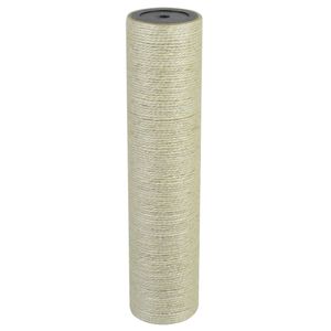 VidaXL Kattenkrabpaal 8x35 cm 8 mm beige