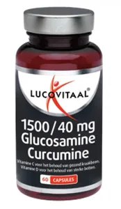 Lucovitaal Supplement - Glucosamine Curcumine 60 Capsules