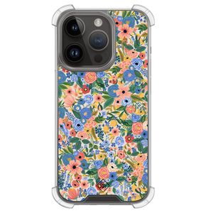 iPhone 13 Pro shockproof hoesje - Blue gardens