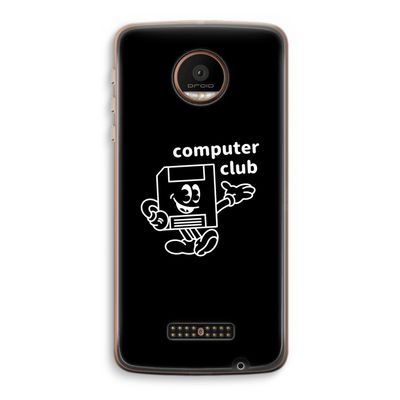 Floppyhead: Motorola Moto Z Force Transparant Hoesje