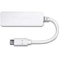 TrendNet TUC-ETG Netwerkadapter 10 / 100 / 1000 MBit/s RJ45, USB-C - thumbnail