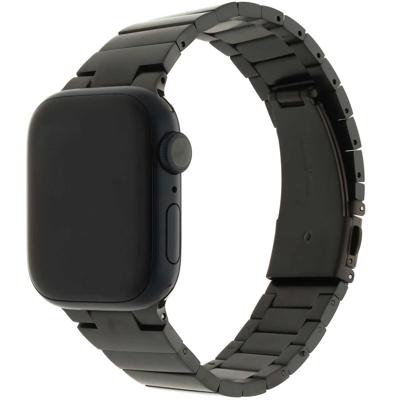 Apple Watch Stalen Schakel Band - Zwart - 38, 40, 41 & 42mm Apple Watch Stalen Schakel Band - Zwart - 38, 40, 41 & 42mm