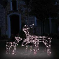 VidaXL 3-delige kerstverlichting rendieren 229 led&apos;s