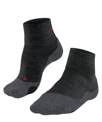 Falke Tk2 Explore Short Heren Wandelsok Asphalt Mel. 42-43