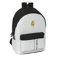Laptoptas Real Madrid C.F. 24/25 Wit Grijs 31 x 44 x 18 cm 15,6"