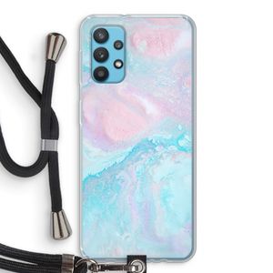 Fantasie pastel: Samsung Galaxy A32 4G Transparant Hoesje met koord