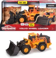 Majorette grand series volvo wiellader constructie metaal licht en geluid 21 cm speelgoedvoertuig Majorette grand series volvo wiellader constructie metaal licht en geluid 21 cm speelgoedvoertuig