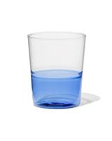 HEMA Waterglas 320ml Tafelgenoten Glas Met Blauw - thumbnail