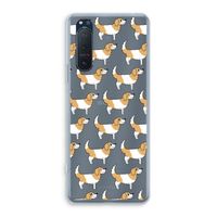 Doggy: Sony Xperia 5 II Transparant Hoesje Doggy: Sony Xperia 5 II Transparant Hoesje