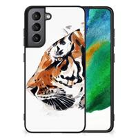 Kleurrijke Telefoonhoesje Samsung Galaxy S21FE Watercolor Tiger