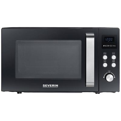 Severin 7752 Magnetron Zwart 900 W Grillfunctie, Heteluchtfunctie