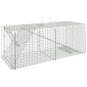 VidaXL Dierenval 64,5x25x26,5 cm gegalvaniseerd ijzer